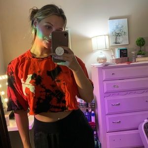 Head bangers crop top